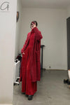 Daniel Andresen loose cardigan Hylia red